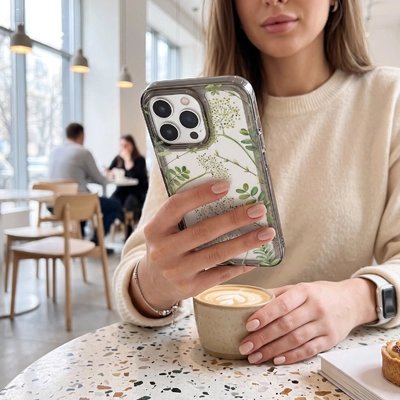 coque transparente matériau cristallin