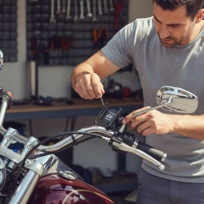 Support moto pour téléphone 