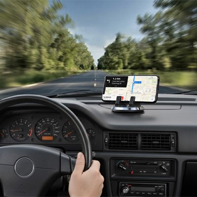 support telephone voiture ajustable pince