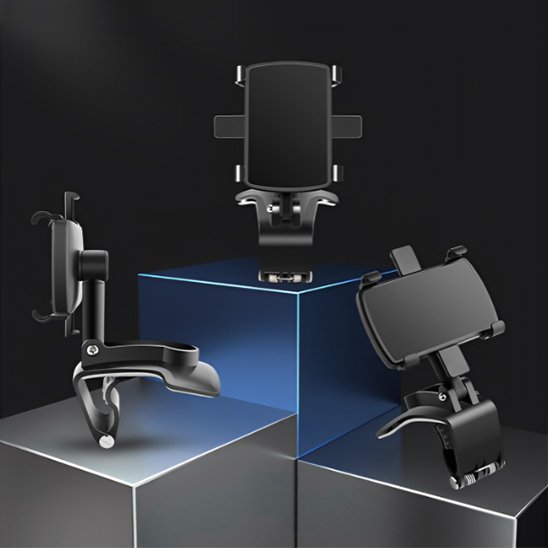 support telephone voiture avec clip