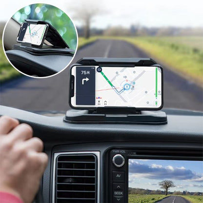 support telephone voiture base en silicone dix