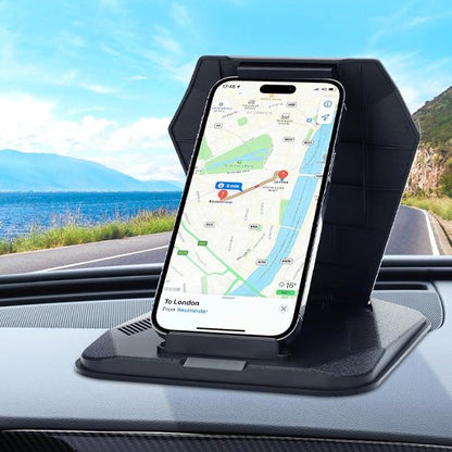 support telephone voiture base en silicone trois
