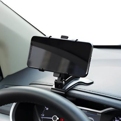 support telephone voiture clip sur tableau de bord