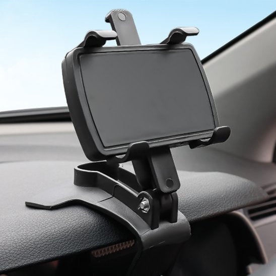 support telephone voiture clippe sur tableau de bord