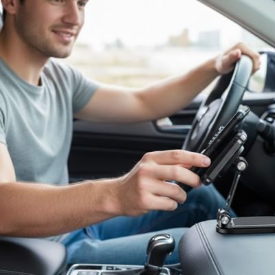 support telephone voiture fixation universelle