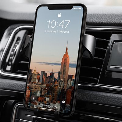 support telephone voiture gravitaire