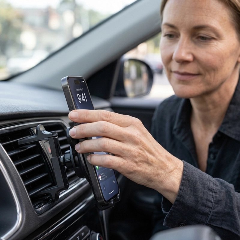 support telephone voiture gravitationnel un