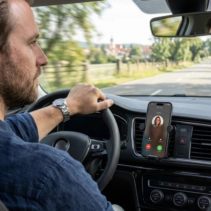 support telephone voiture gravitationnel