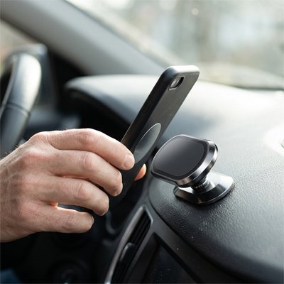 support telephone voiture minimaliste encombrement