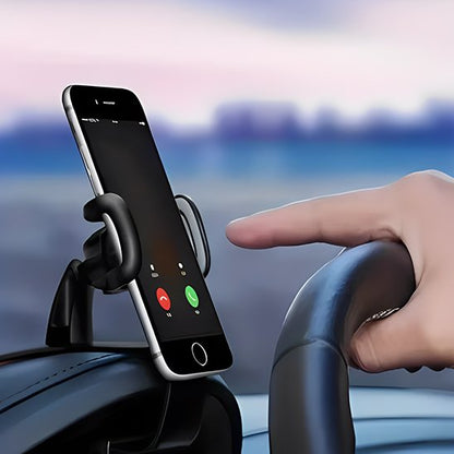 support telephone voiture par clip